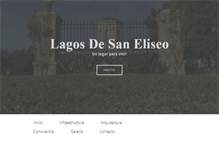 Tablet Screenshot of lagosdesaneliseo.com.ar